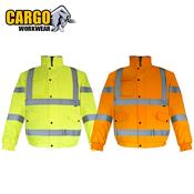 Cargo Hi vis Bomber Yellow with hood [118130370000] image