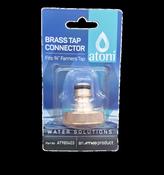Brass Tap Connector fits 3/4" Farmers Taps [231HU78BTC]