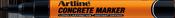 Artline concrete marker black[247ekprcrmbk]