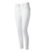Equitheme Micro silicone print white jodhpurs [037979446110]