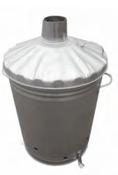 Galvanised Garden Incinerator [0296160GG1]
