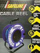 Blue 13amp Cable Reel- 40mtr 240V [083cr200]
