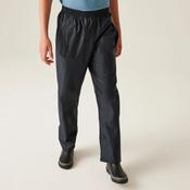 Regatta Kids Storm Break Waterproof Trousers Navy [184w808nv][0110110] image