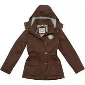 Equitheme Ladies csi5 Cotton Parka Chestnut Jacket [0379784730]