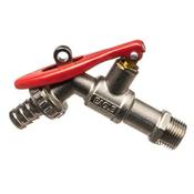 1/2" Brass Hose Union Bibcock Lockable Type [023hublka]
