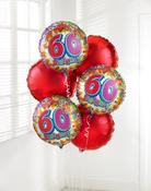 60th Birthday Balloon Bouquet** image