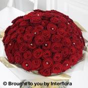 Ultimate 100 Luxury Rose Hand tied image