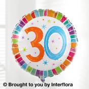 30th Helium Balloon image