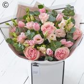 Beautifully Simple Pink Tulip Bouquet image