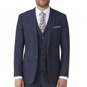 Mens Harcourt Slim Tailored Suit Jacket - Navy - 56L image