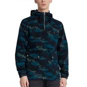 Mens David Camo Print Ovehead Jacket - Camo - XS image