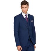 Mens James Tapered Fit Suit Jacket - Blue - 44W x 32L image