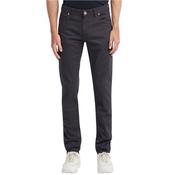 Mens Drake Slim Fit Cotton Twill Trousers - Charcoal - 28R image