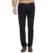 Mens Oslo Soft Stretch Chinos - Navy - 32W X 34L image