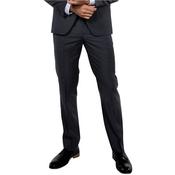 Mens Hogan Tapered Fit Suit Trousers - Grey - 48W x 30L image