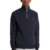 Mens Jim Quarter Zip Sweatshirt - True Navy - XS image