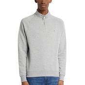 Mens Jim Quarter Zip Sweatshirt - Light Grey - XL image