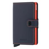 Miniwallet Matte - Night Blue/Orange - One image