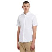 Mens Brewer Short Sleeve Shirt - White - S image