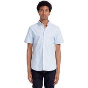 Mens Brewer Short Sleeve Oxford Shirt - Sky Blue - XS image