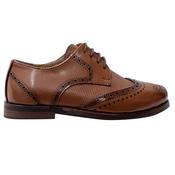 Boys George Formal Shoes - Cognac - J13 image
