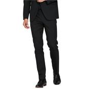Mens James Comfort Fit Suit Trousers - Black - 46W x 32L image