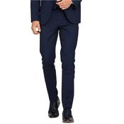 Mens James Comfort Fit Suit Trousers - Navy - 48W x 32L image
