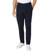 Mens Slim Fit Cotton-Stretch Chinos - Navy - 30W x 34L image