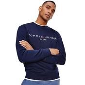 Mens Logo Flex Fleece Sweatshirt - Navy - XS image
