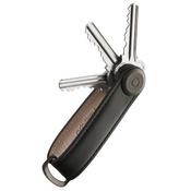 Leather Key Organiser - Black - One