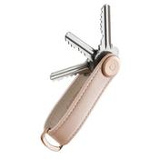 Leather Key Organiser - Blush - One