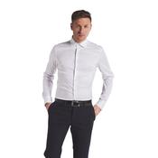 Mens Slim Fit Formal Shirt - White - 38 image
