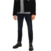 Mens Denton Straight Fit Jeans - Blue/Black - 32W X 36L image