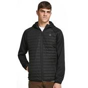 Mens Light Quilted Jacket - Black - XS image