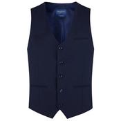 Mens Peter Comfort Fit Suit Waistcoat - Ink - 46R image