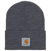 Acrylic Watch Hat - Dark Grey Heather - One