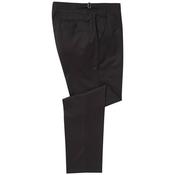 Mens Wool-Rich Slim Fit Dinner Suit Trousers - Dark Red - 30W X 30L image
