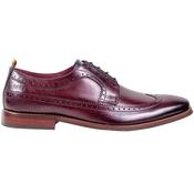 Mens Havisham Brogue - Bordo Washed - 7 image