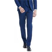 Mens Peter Tapered Fit Suit Trousers - Petrol - 40W x 34L image