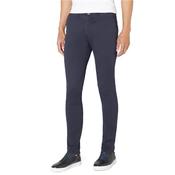 Mens X-Slim Leg Cotton-Stretch Chinos- Navy - 32W X 34L image