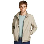 Mens High Neck Bomber Jacket - Crockery - XS image