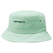 Mens Script Bucket Hat - Pale Spearmint - One image