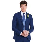 Mens Simon Suit Waistcoat - Blue - 34R image