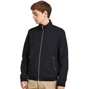 Mens High Neck Bomber Jacket - Black - XS