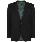 Mens Luca Slim Fit Suit Jacket - Black - 34S image