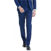 Mens Peter Comfort Fit Suit Trousers - Petrol - 42W x 30L image
