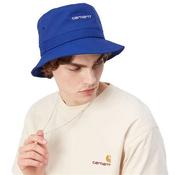 Mens Script Bucket Hat - Lazurite - One image