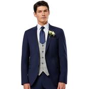 Mens Charles Tailored Fit Suit Waistcoat - Stone - 36R image