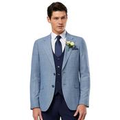 Mens Phillip Tailored Fit Suit Jacket - Blue - 38S image