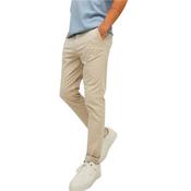 Mens Slim Chino Trousers - Dune - 28W X 32L image